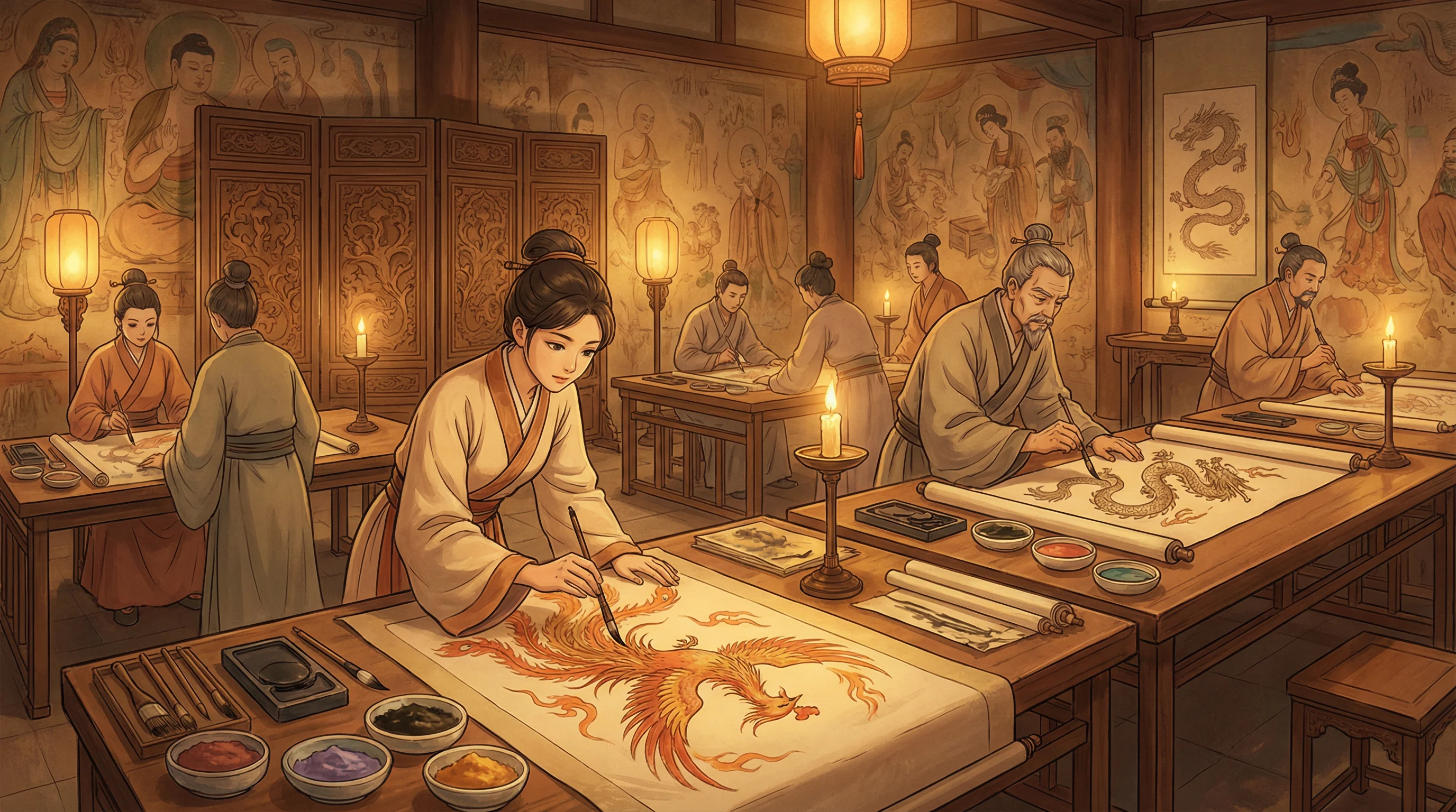 画师入驻 - 《人妻护士痴汉电车中文字幕》 国风动漫画师